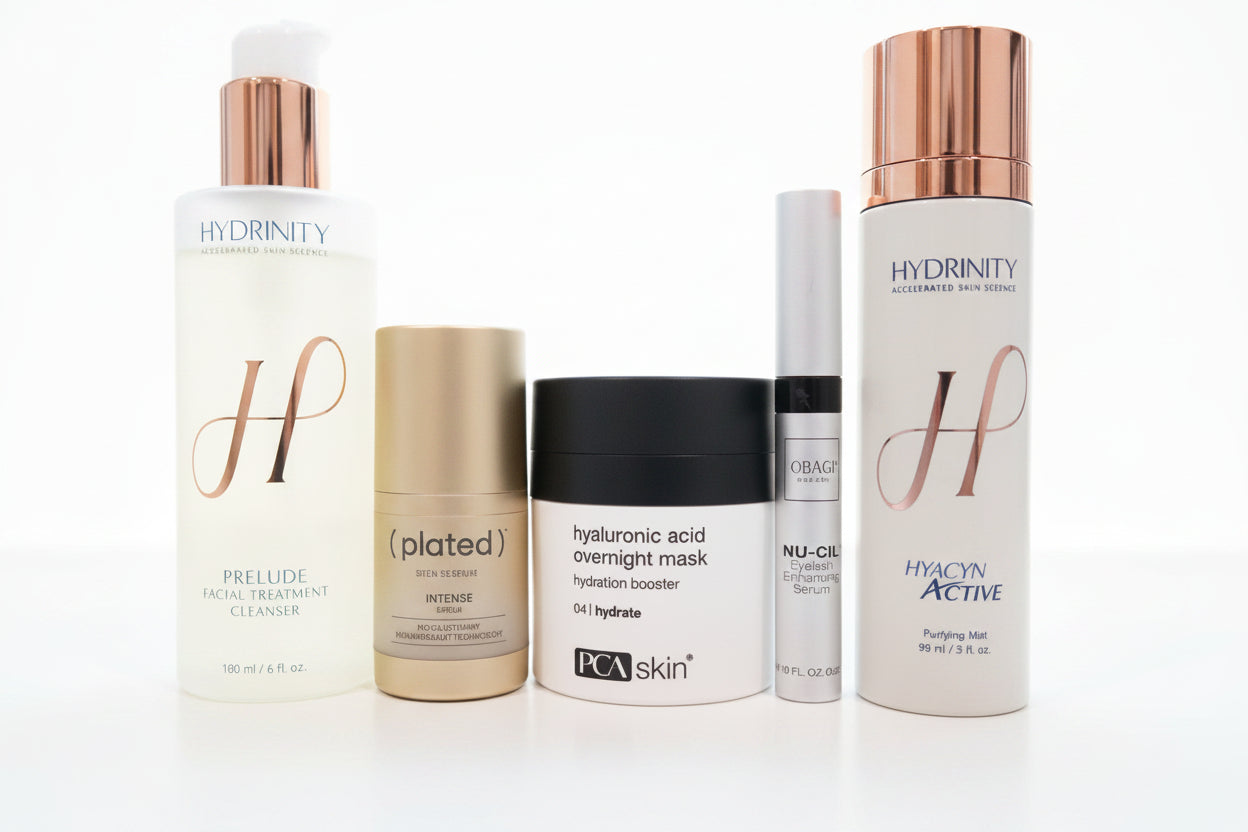 Collection of skincare products Nurse laurens favorite skincare