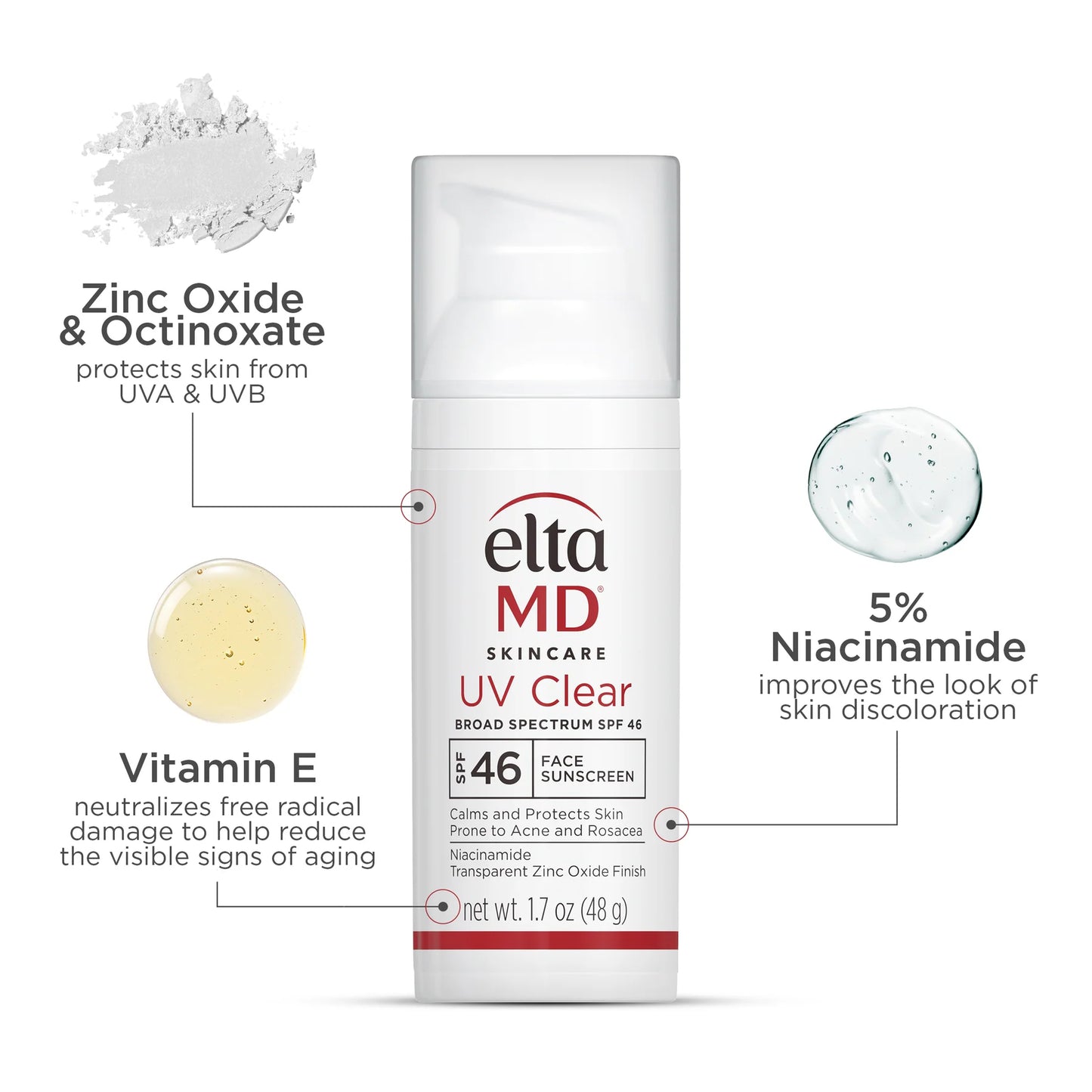 EltaMD UV Clear Broad-Spectrum SPF 46